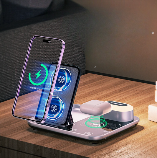 RGB 3 in 1 Fast Wireless Charger